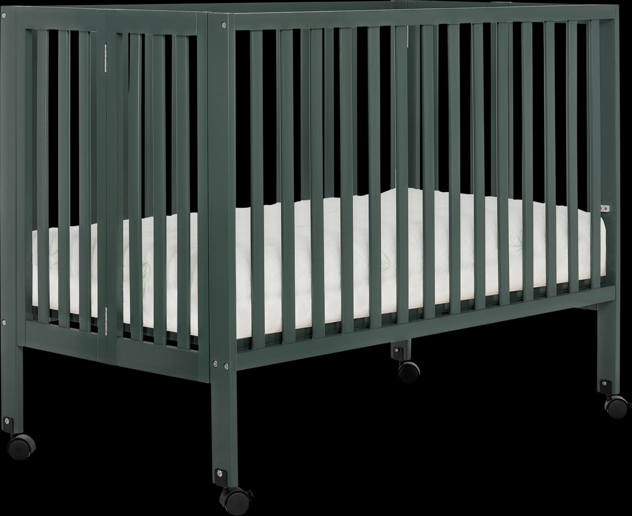 Kids Elaro Olive Crib - Thumbnail - Image 5