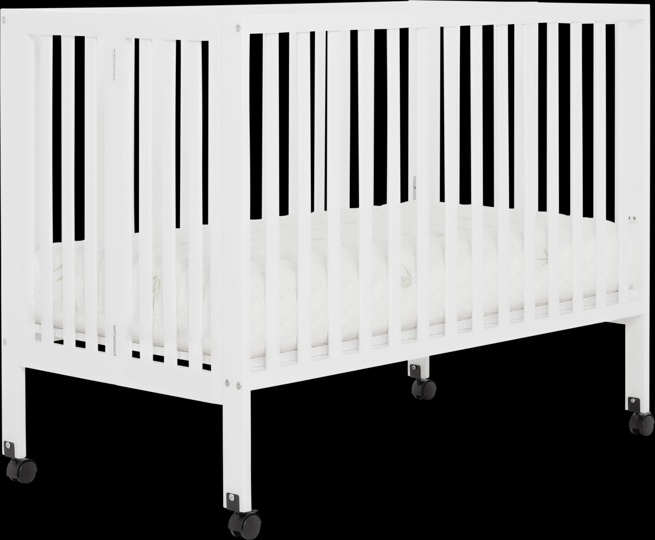 Kids Elaro White Crib - Thumbnail - Image 3