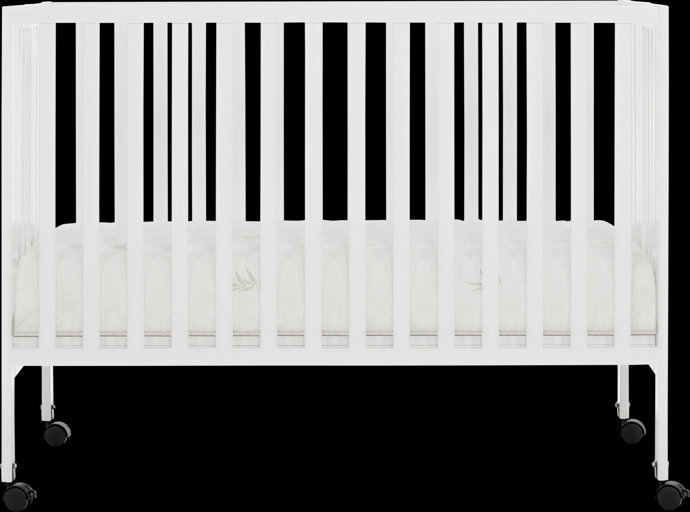 Kids Elaro White Crib - Thumbnail - Image 1