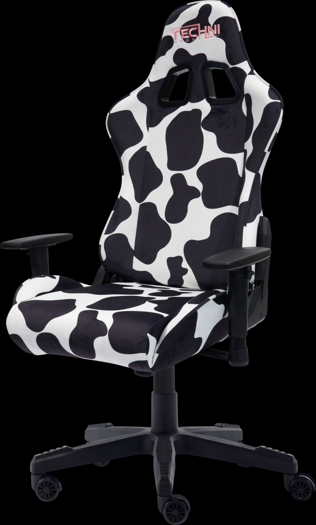 Eldoki Black/White Gaming Chair - Thumbnail - Image 11