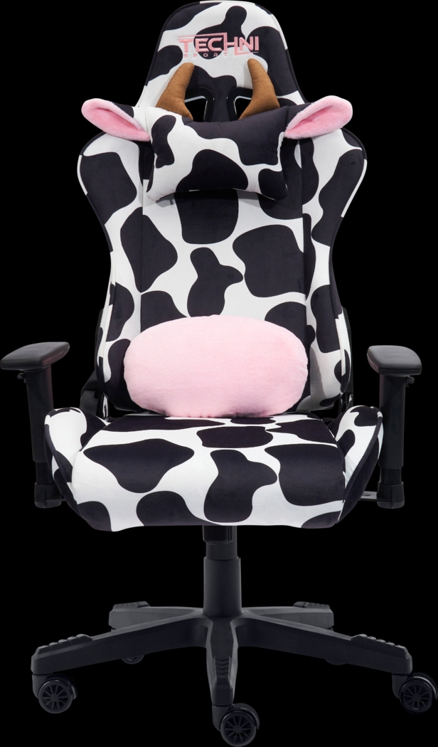 Eldoki Black/White Gaming Chair - Thumbnail - Image 5