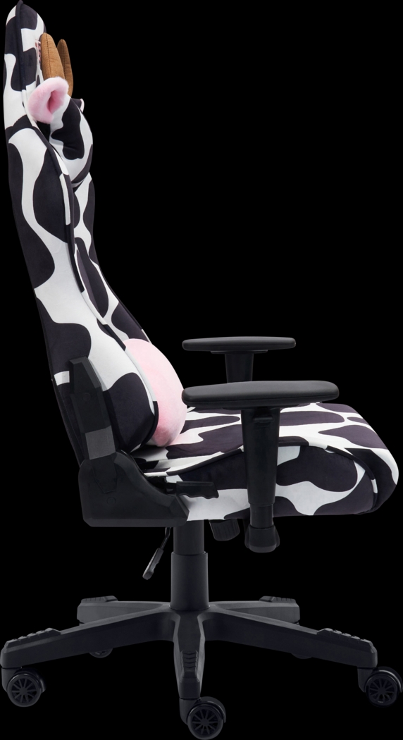 Eldoki Black/White Gaming Chair - Thumbnail - Image 7