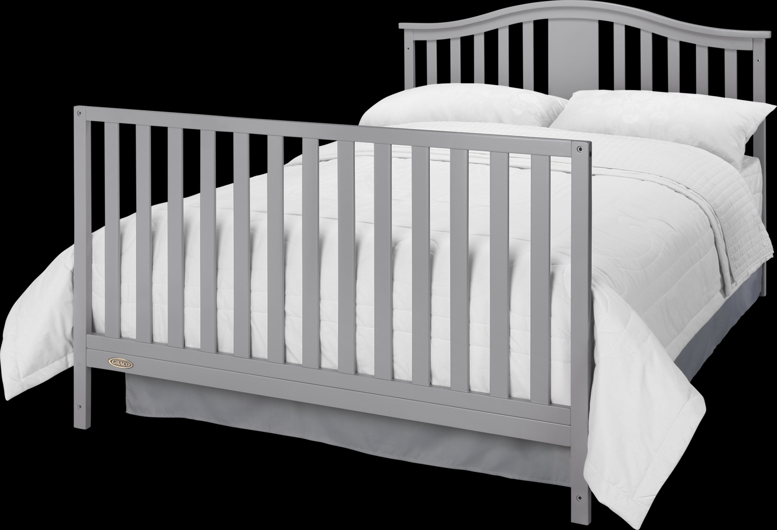 Kids Elentis Gray Convertible Crib - Thumbnail - Image 8