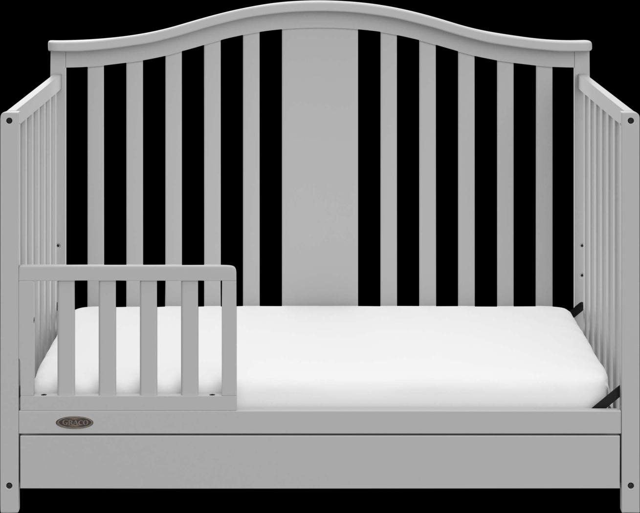 Kids Elentis Gray Convertible Crib - Thumbnail - Image 9