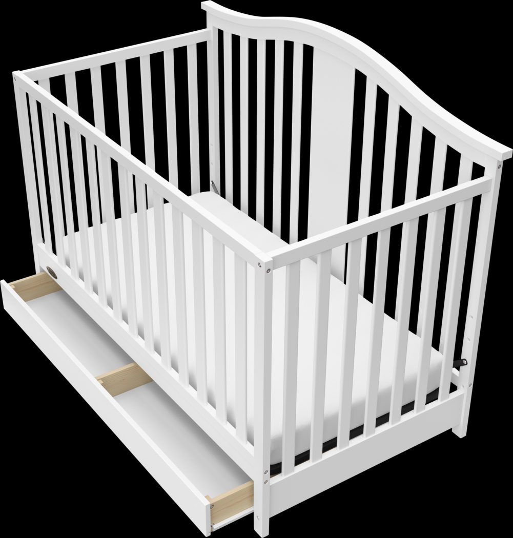 Kids Elentis White Convertible Crib - Thumbnail - Image 11