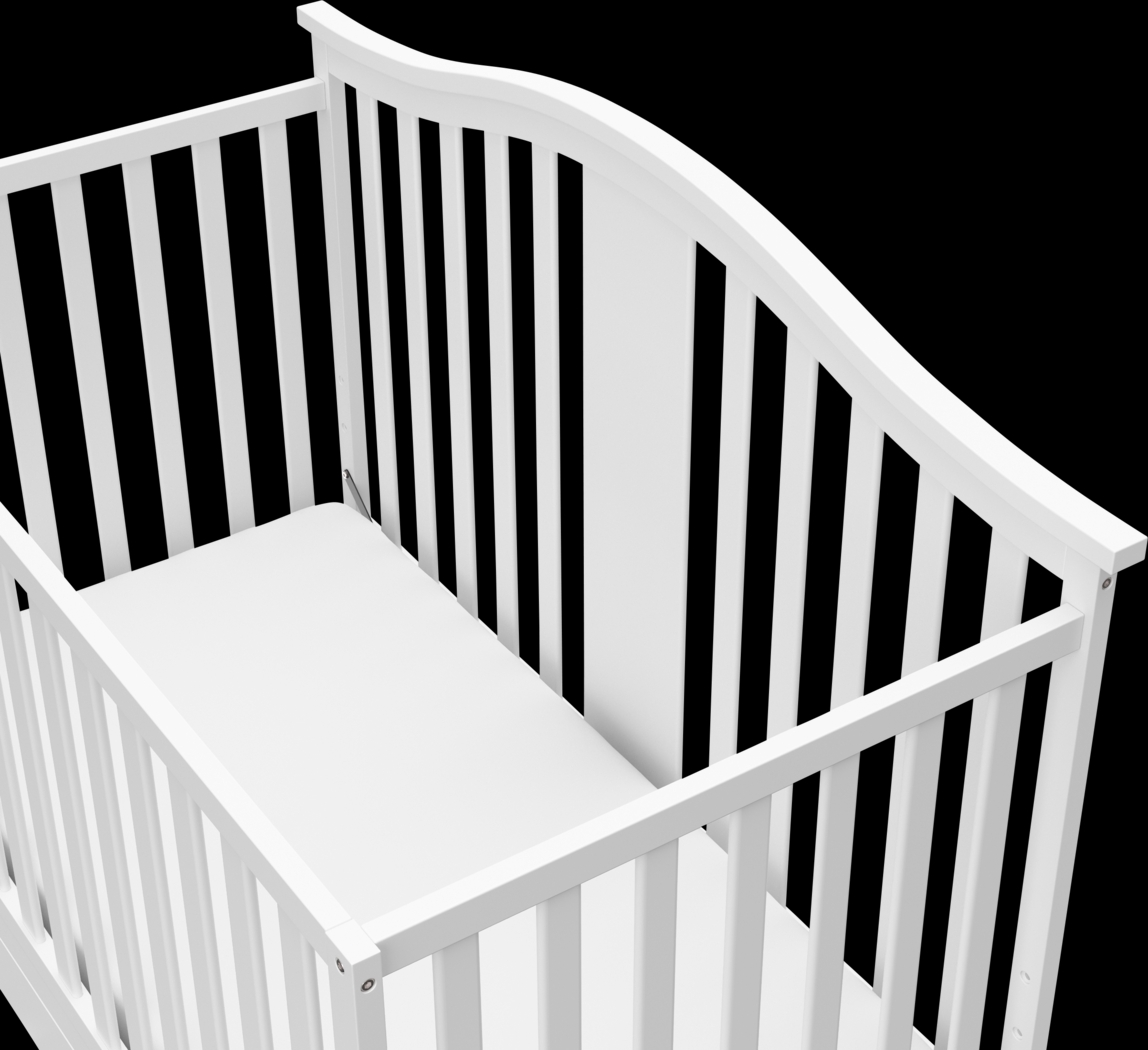 Kids Elentis White Convertible Crib - Thumbnail - Image 5