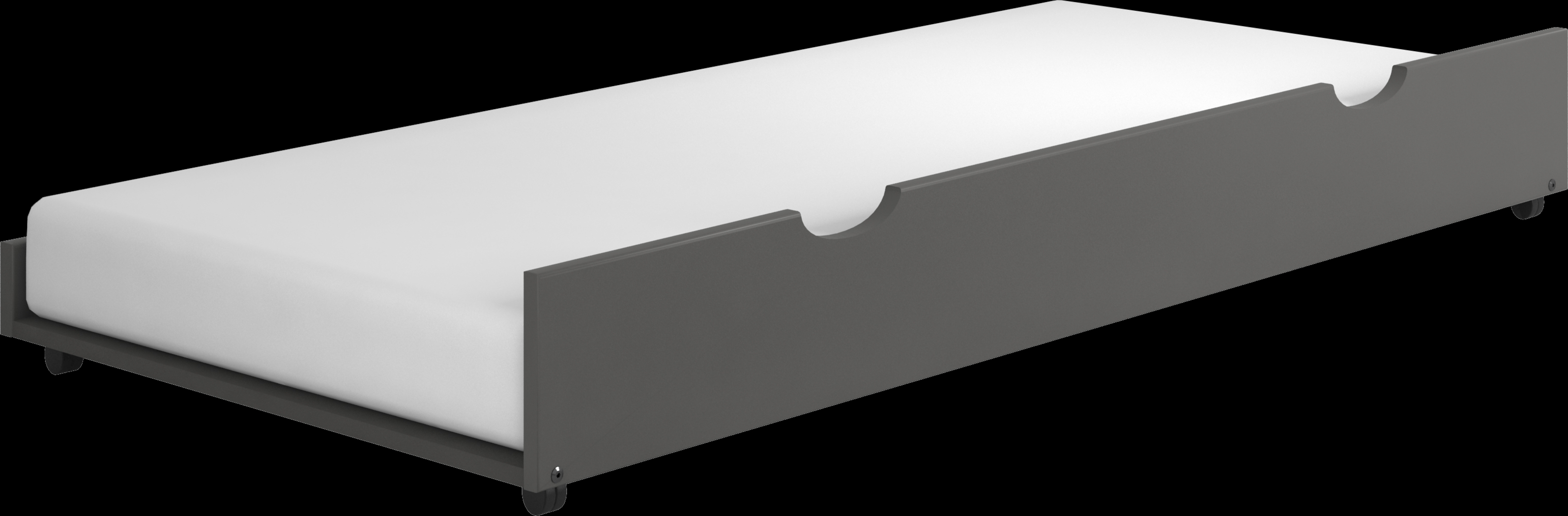 Kids Eleonara II Dark Gray Full/Full Bunk Bed with Trundle - Thumbnail - Image 4