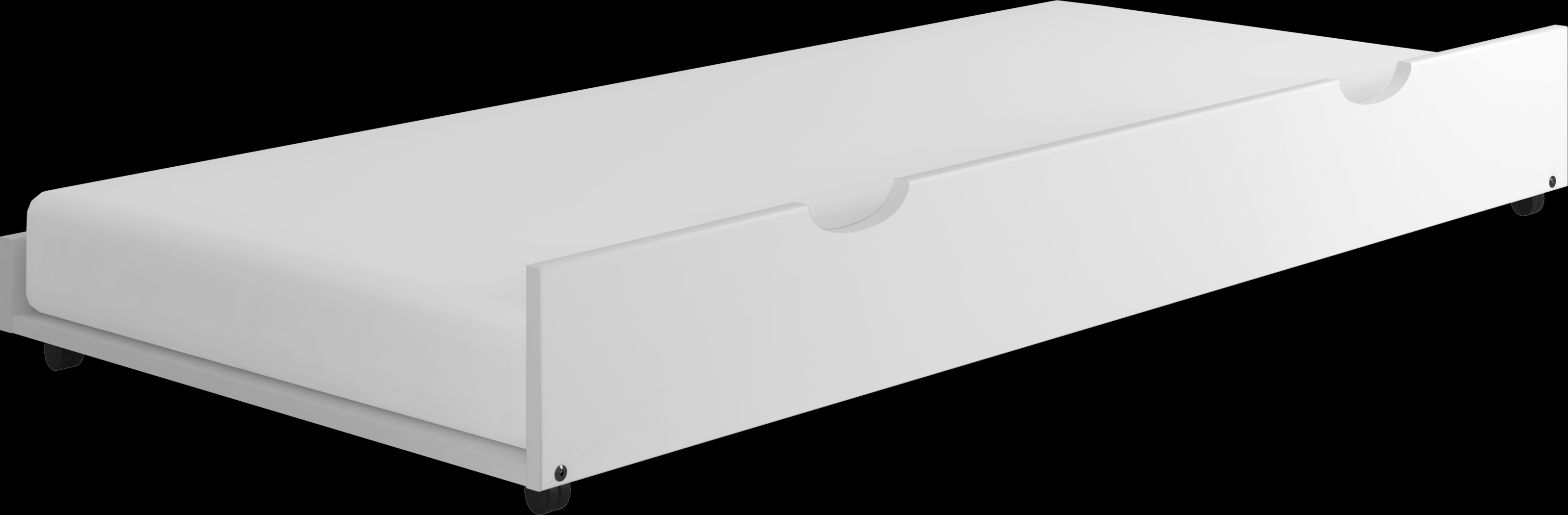 Kids Eleonara II White Full/Full Bunk Bed with Trundle - Thumbnail - Image 3