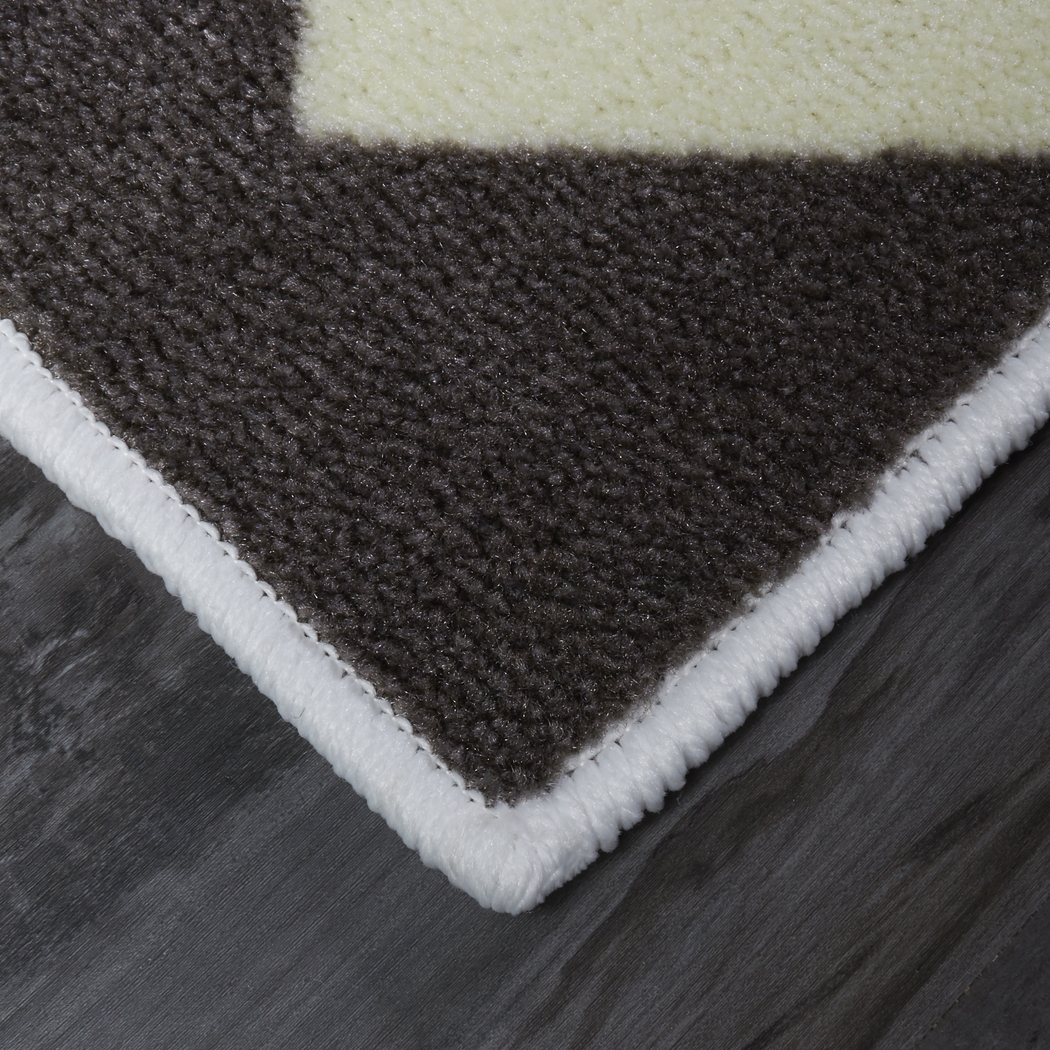 Kids Elephant Way Yellow 5' x 8' Rug - Thumbnail - Image 4