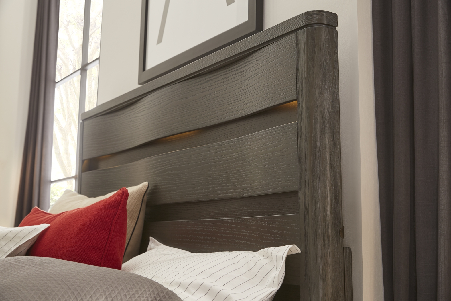 Kids Elliot Park Cinnamon 3 Pc Twin Panel Bed - Thumbnail - Image 3