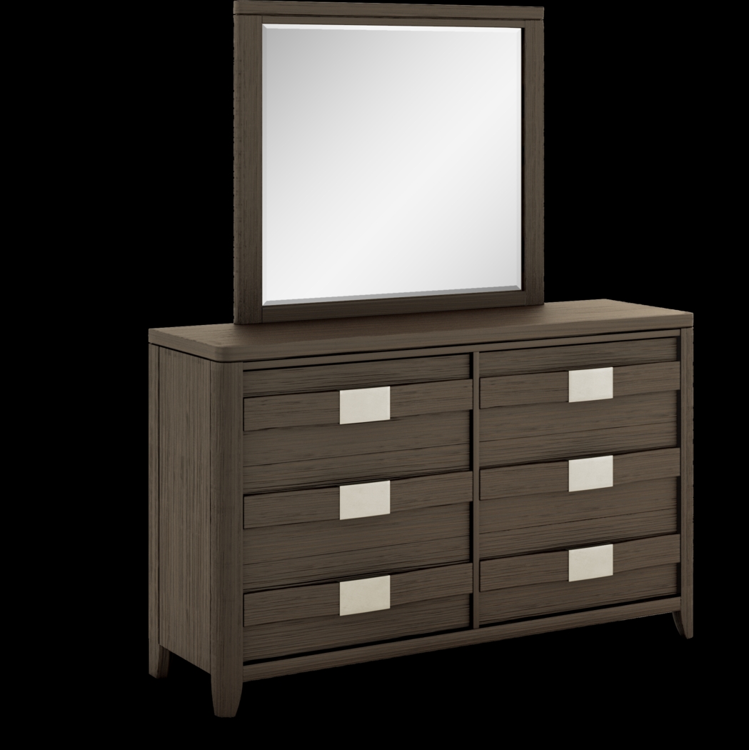 Kids Elliot Park Cinnamon Dresser & Mirror Set - Thumbnail - Image 2