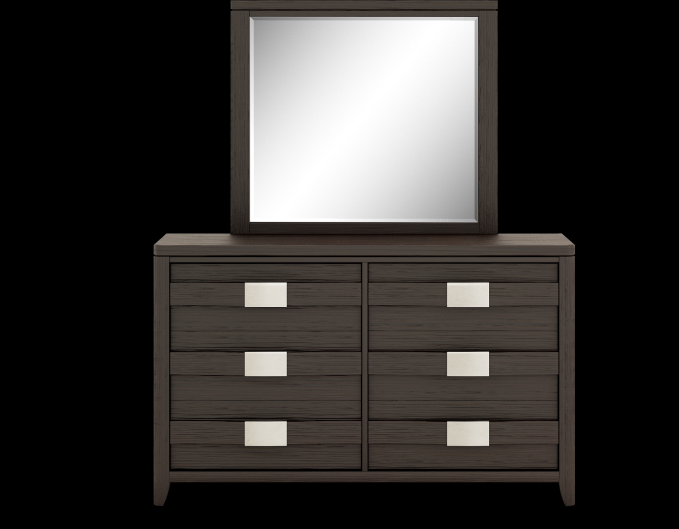 Kids Elliot Park Cinnamon Dresser & Mirror Set - Thumbnail - Image 1