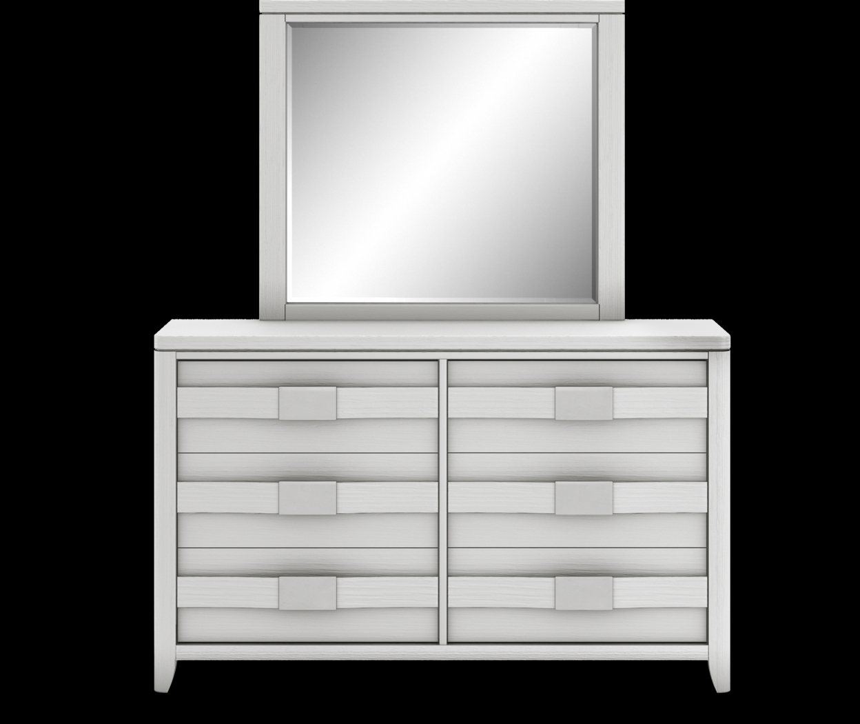 Kids Elliot Park Platinum Dresser & Mirror Set - Thumbnail - Image 1