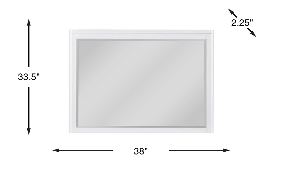 Dimension Image. Please refer to the Dimension Tab on this page for dimension details.