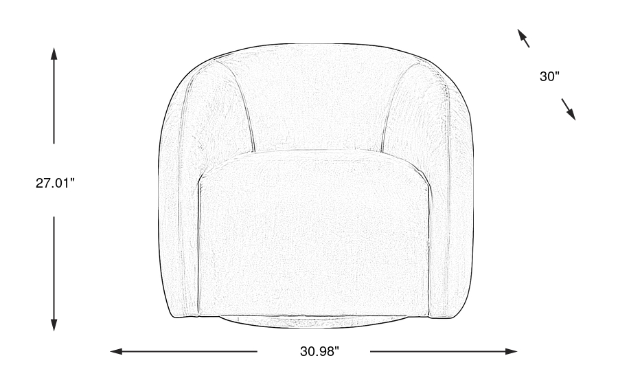 Dimension Image. Please refer to the Dimension Tab on this page for dimension details.