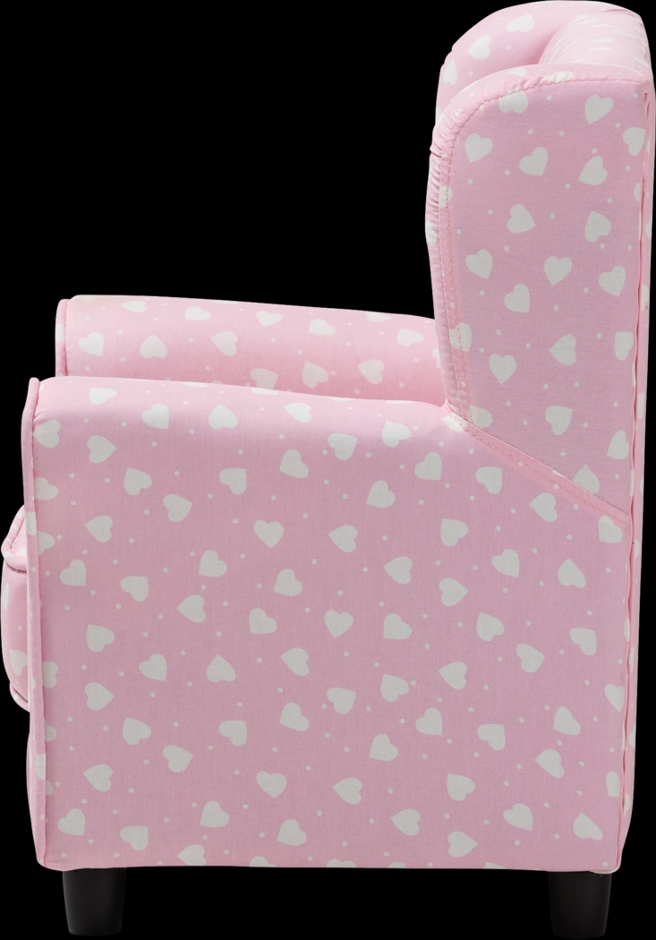 Kids Elsbury Pink Accent Chair - Thumbnail - Image 4