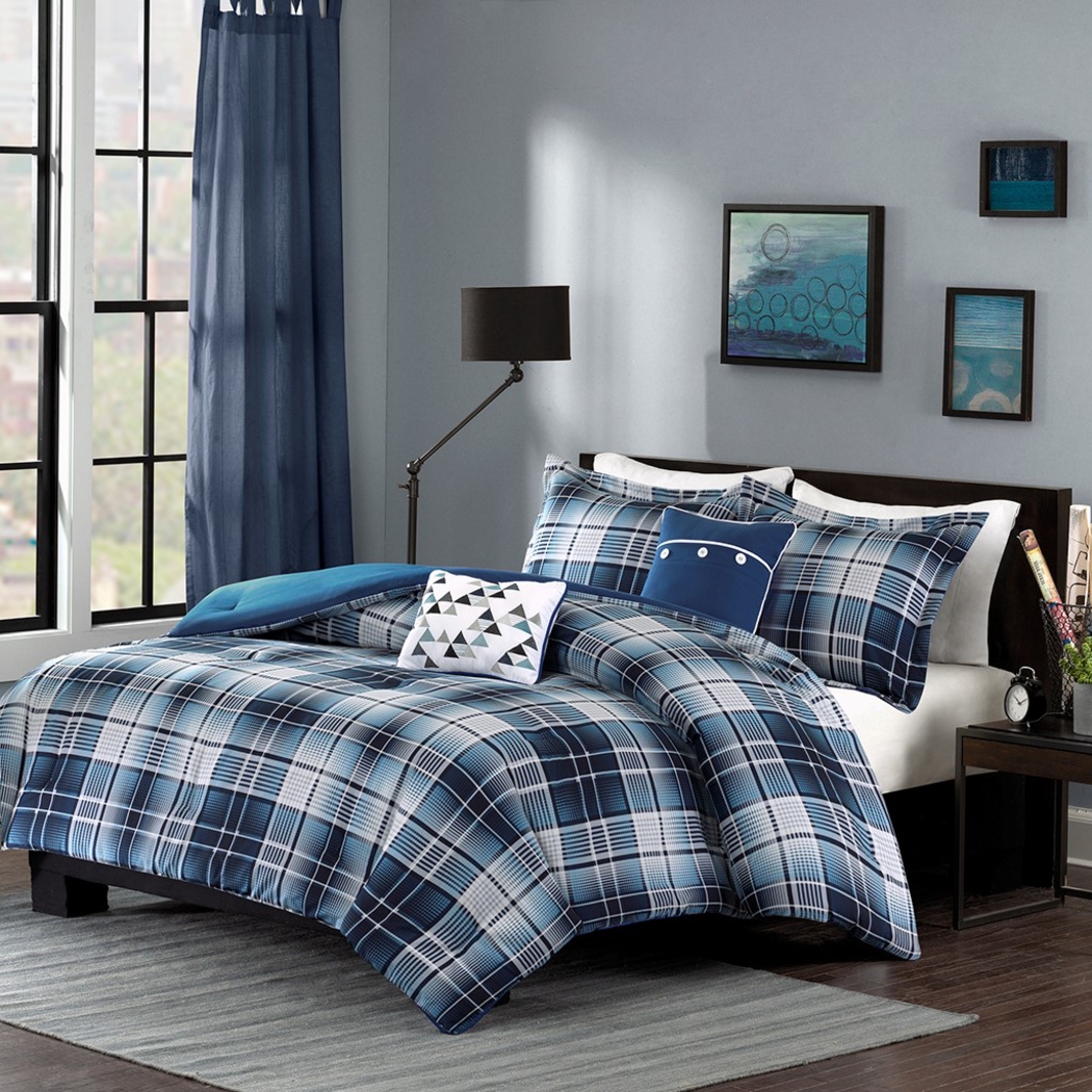 Kids Elton Blues Blue 5 Pc Full/Queen Comforter Set - Thumbnail - Image 6