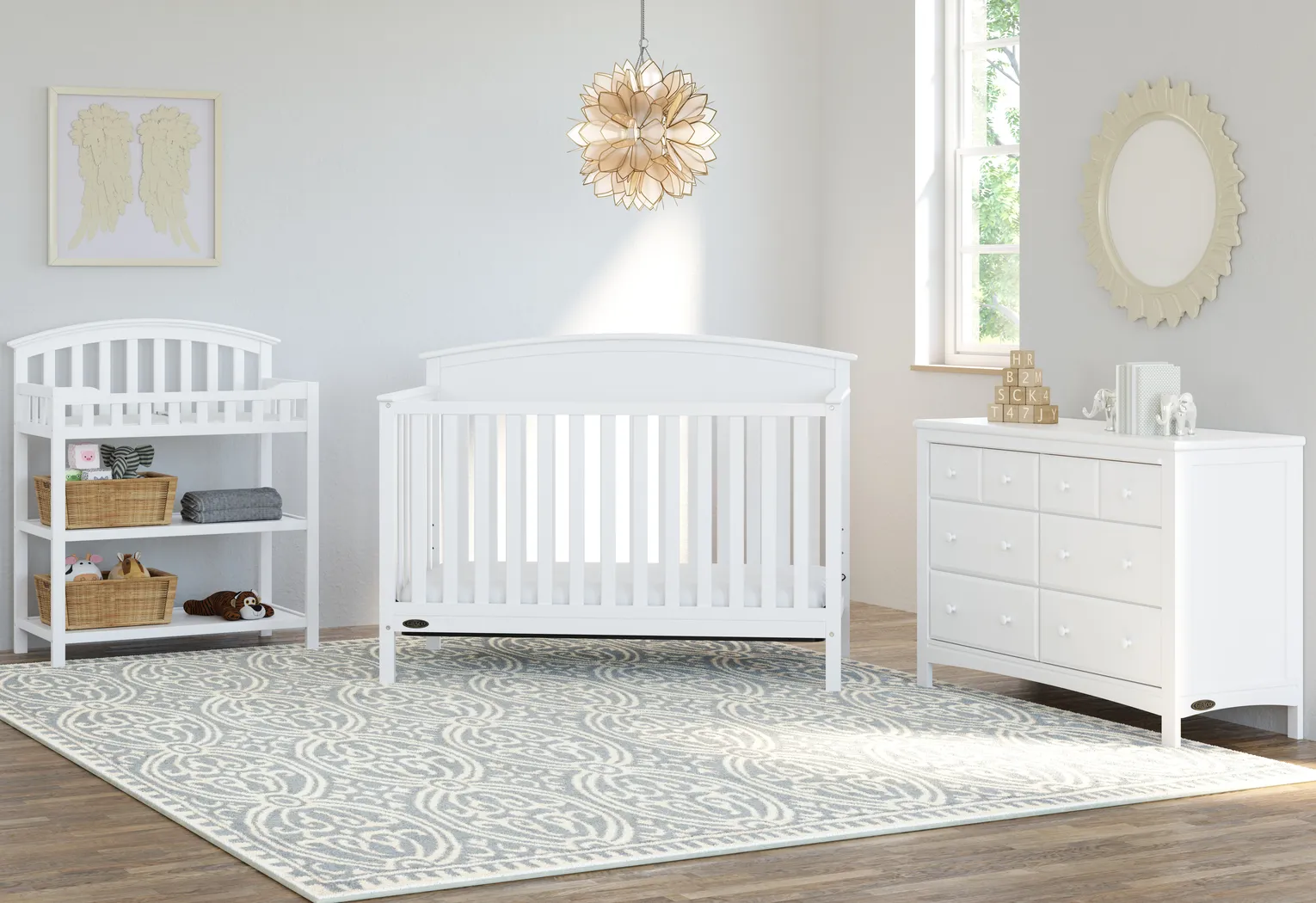 Kids Elun White Dresser - Thumbnail - Image 2