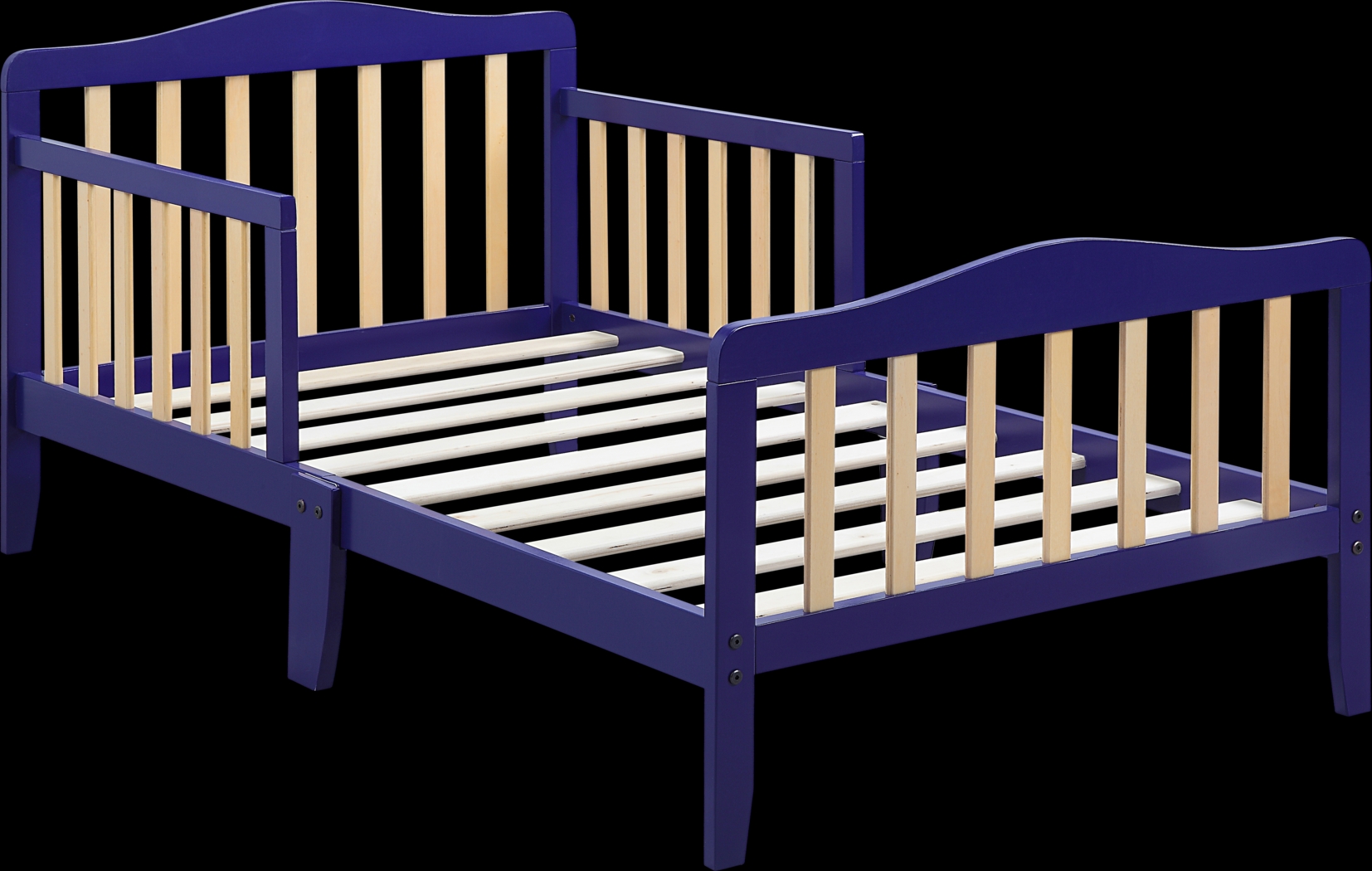 Kids Elvoro Blue/Natural Toddler Bed - Thumbnail - Image 5