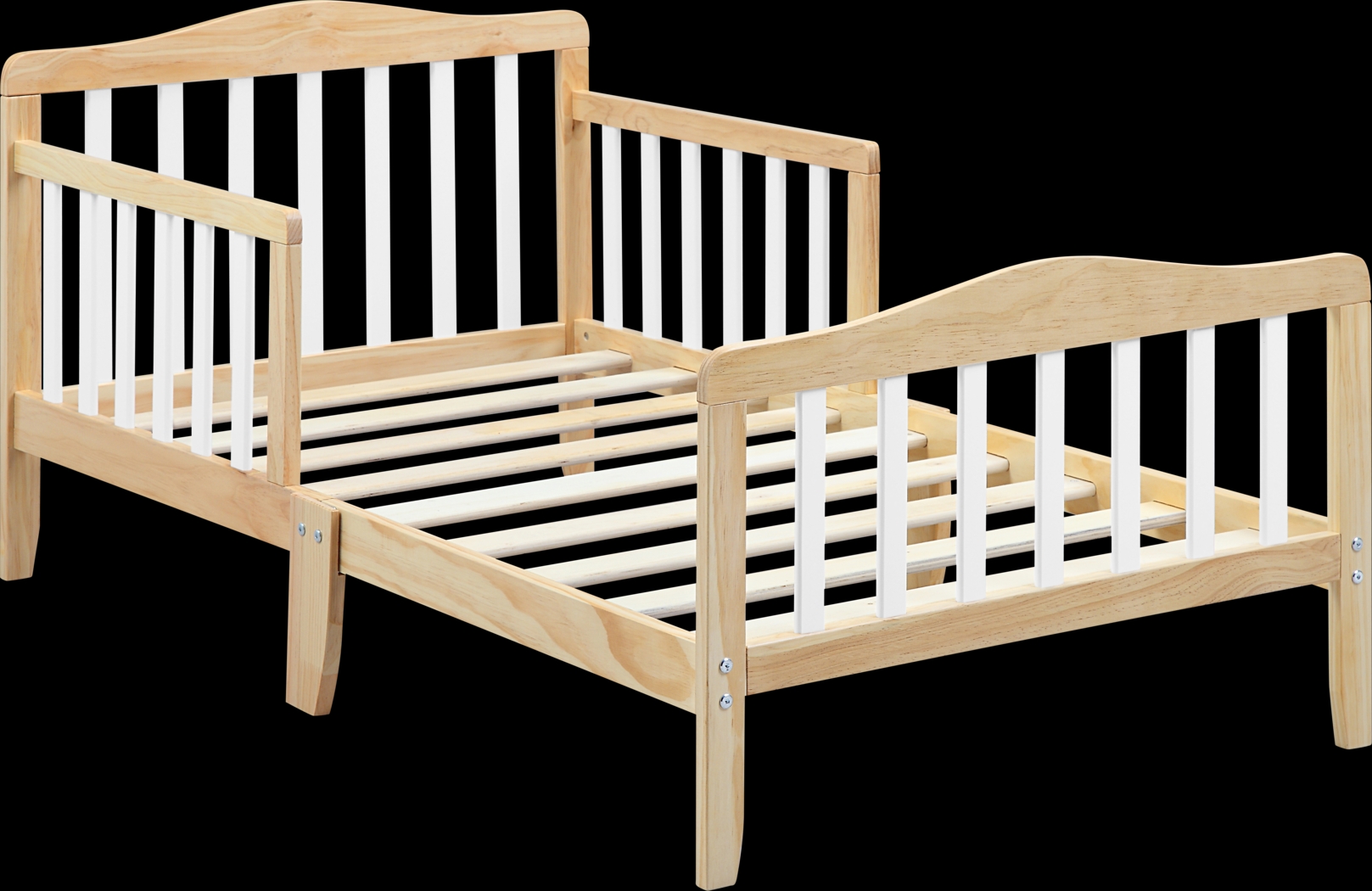 Kids Elvoro Natural/White Toddler Bed - Thumbnail - Image 5