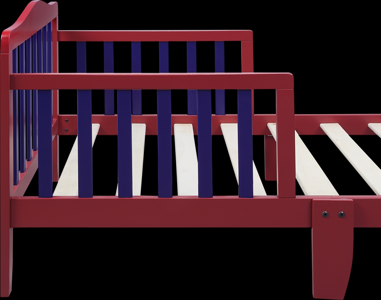 Kids Elvoro Red/Blue Toddler Bed - Thumbnail - Image 3