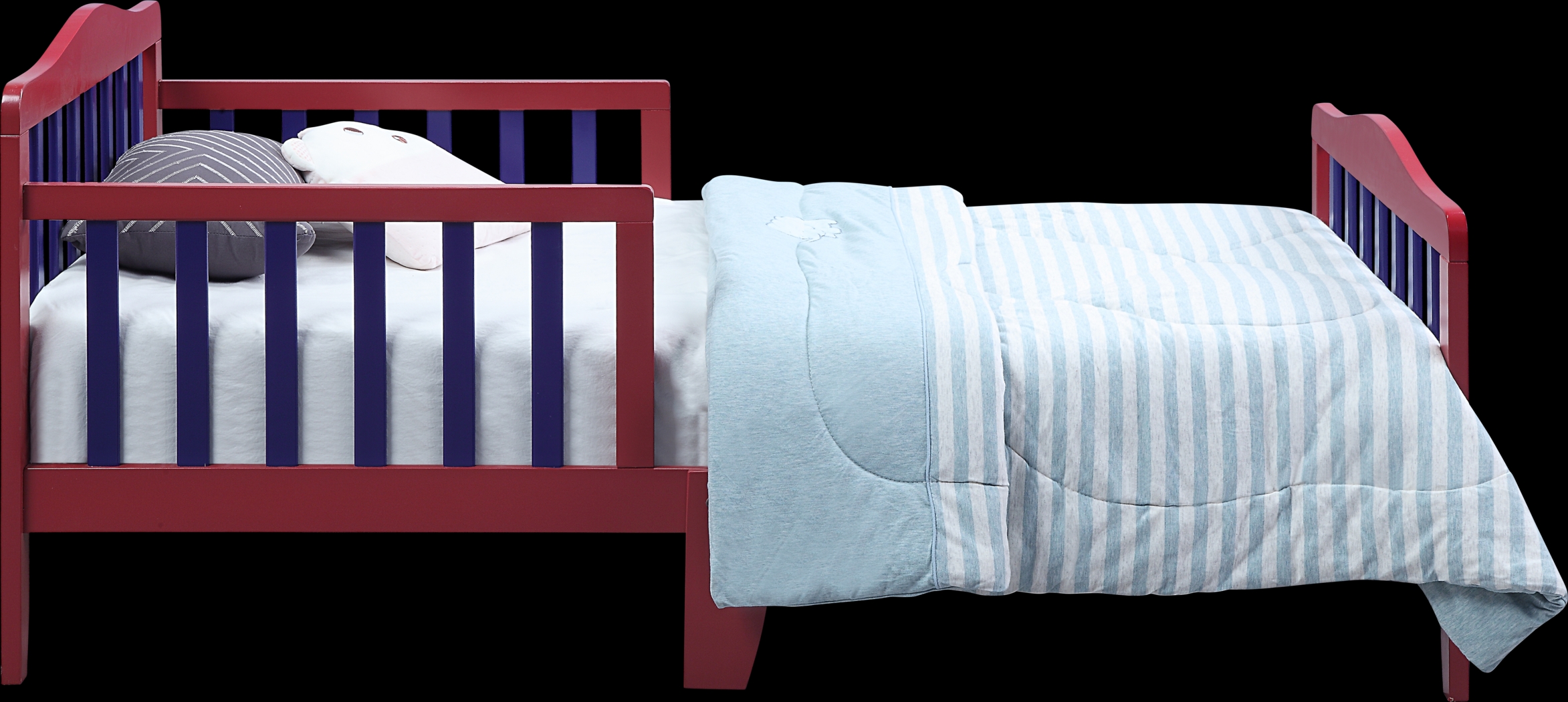 Kids Elvoro Red/Blue Toddler Bed - Thumbnail - Image 6