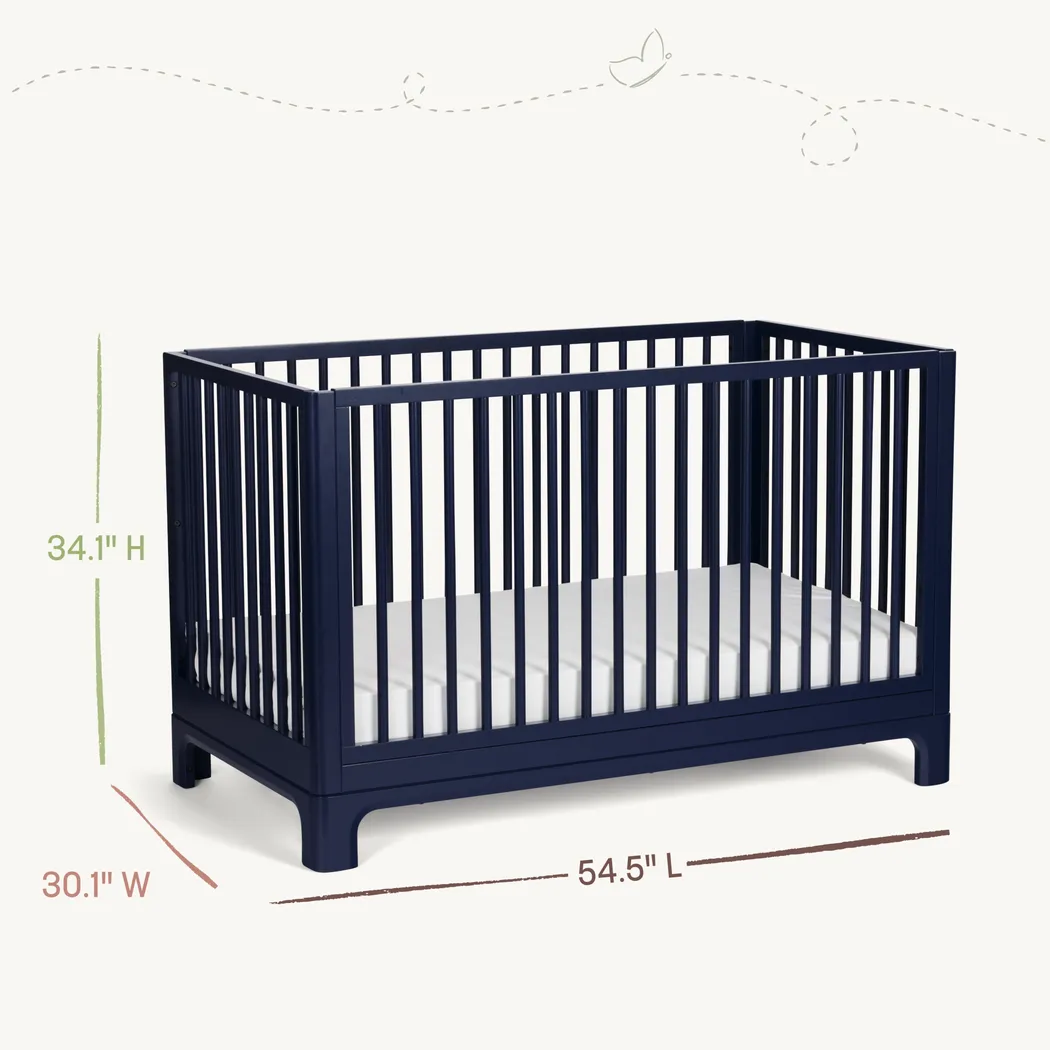 Kids Emero Dark Blue Convertible Crib - Thumbnail - Image 13