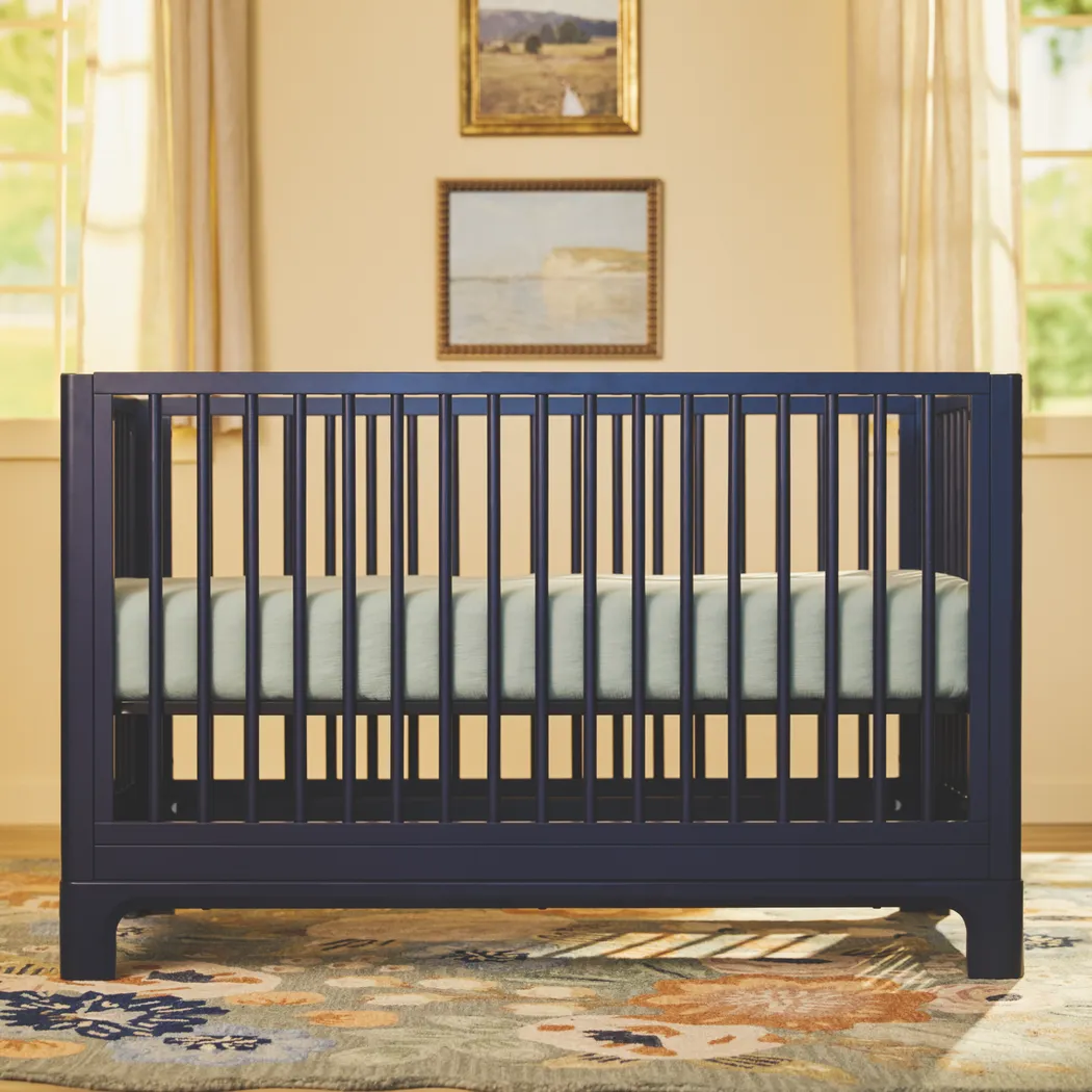 Kids Emero Dark Blue Convertible Crib - Thumbnail - Image 3