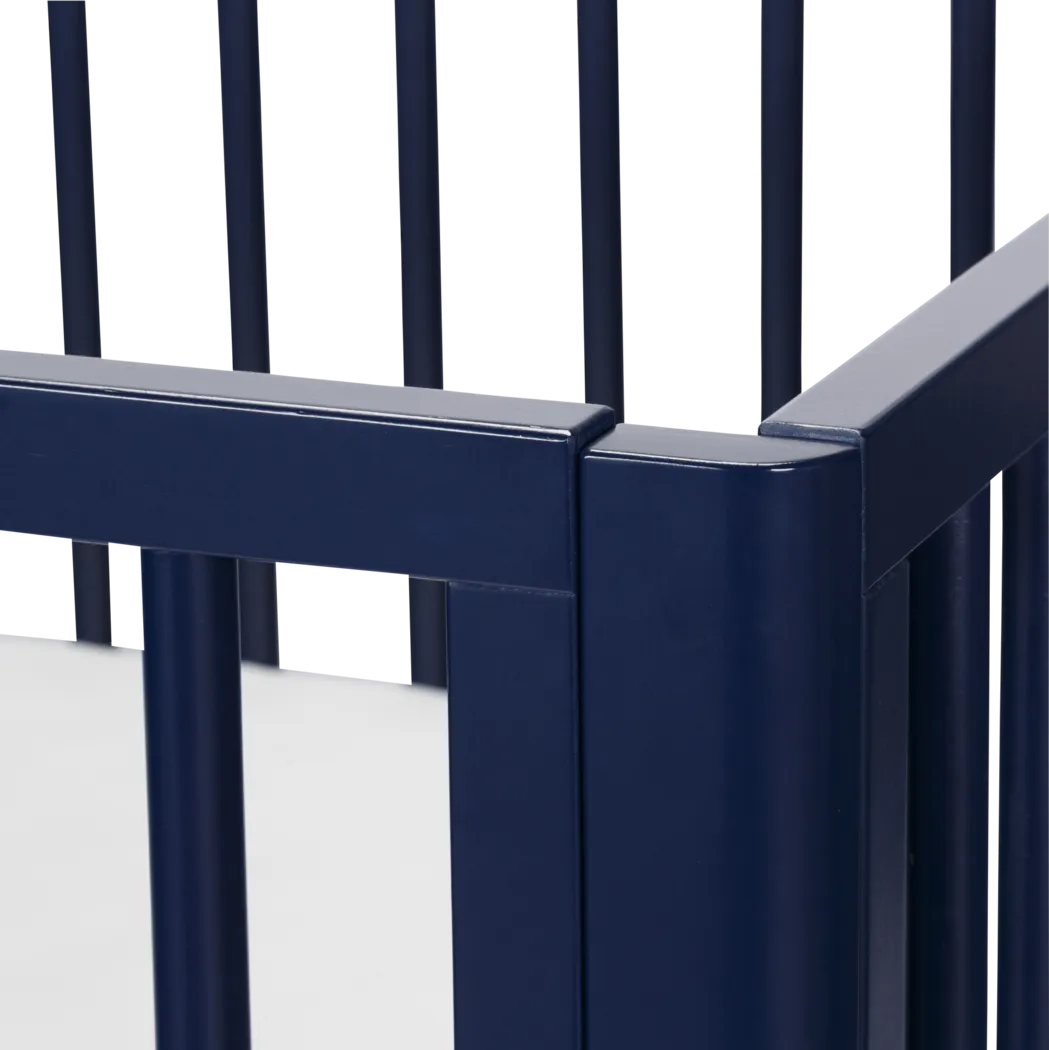 Kids Emero Dark Blue Convertible Crib - Thumbnail - Image 9