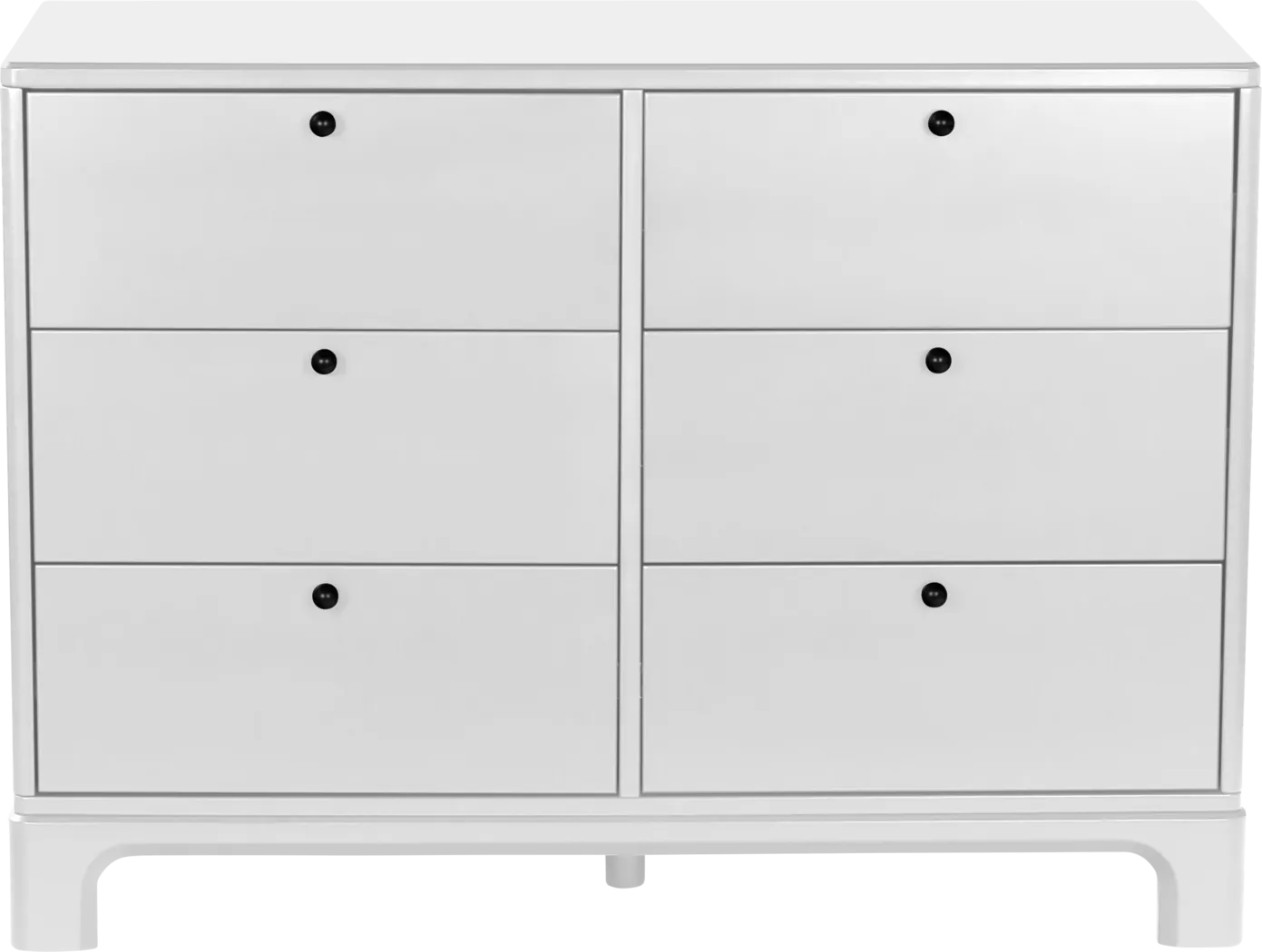 Kids Emero White 6 Drawer Dresser - Thumbnail - Image 3