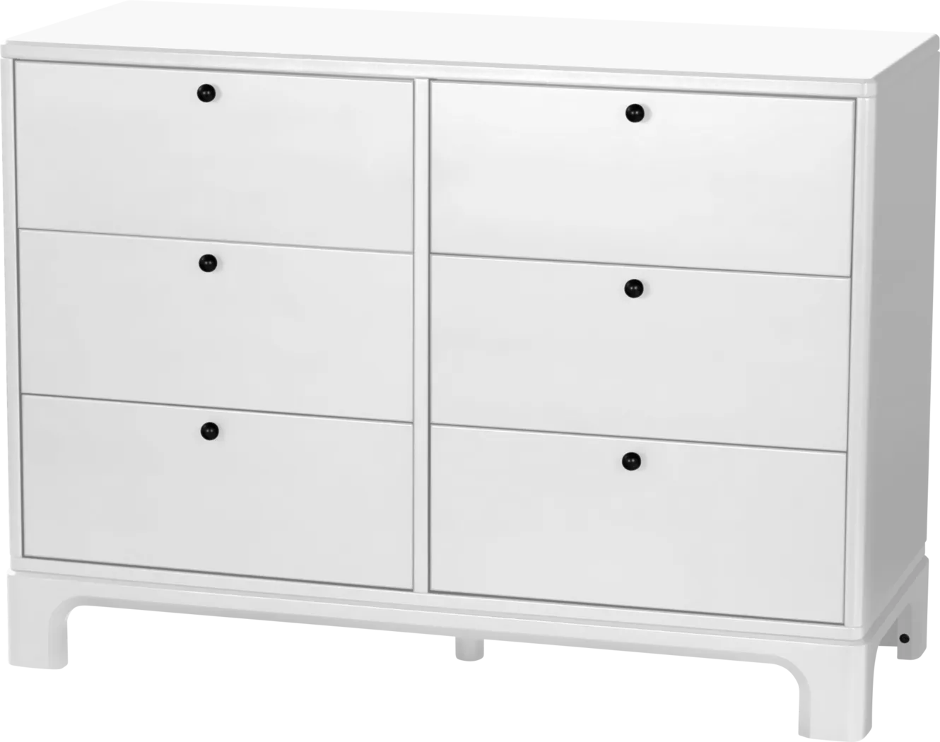 Kids Emero White 6 Drawer Dresser - Thumbnail - Image 4