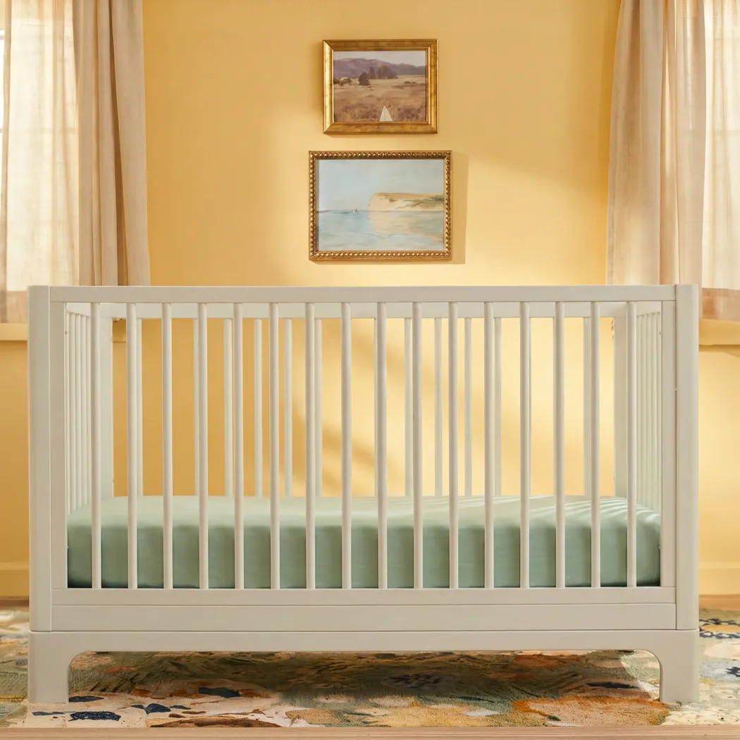 Kids Emero White Convertible Crib - Thumbnail - Image 2
