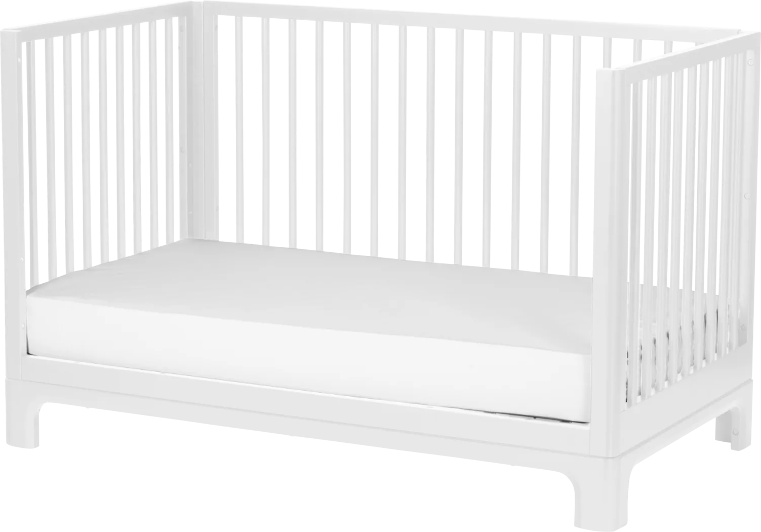 Kids Emero White Convertible Crib - Thumbnail - Image 4