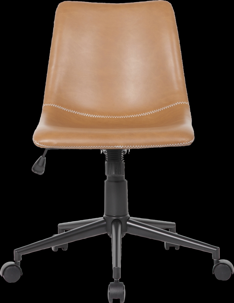 Kids Emerson Caramel Desk Chair - Thumbnail - Image 2