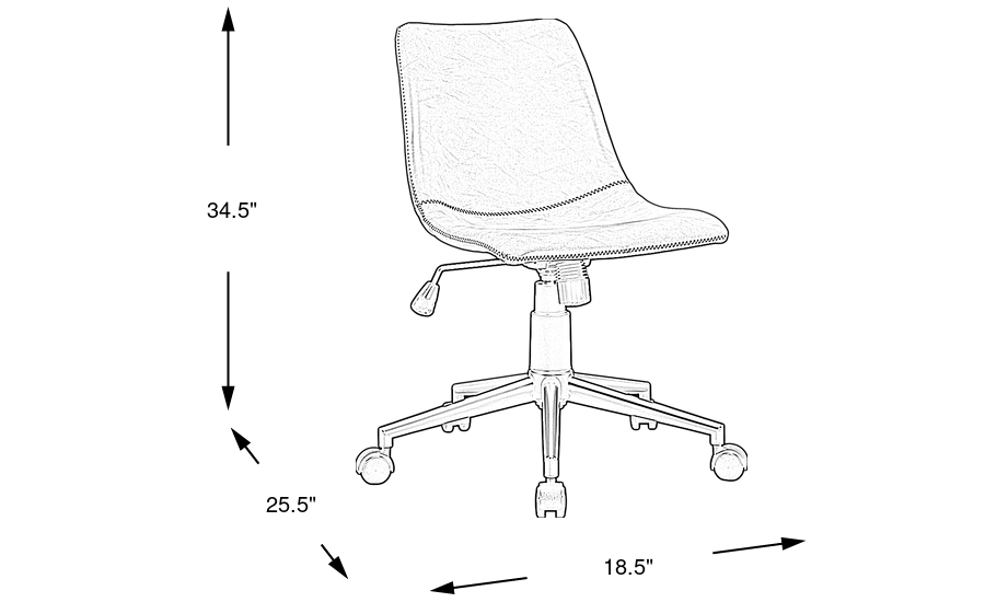 Dimension Image. Please refer to the Dimension Tab on this page for dimension details.