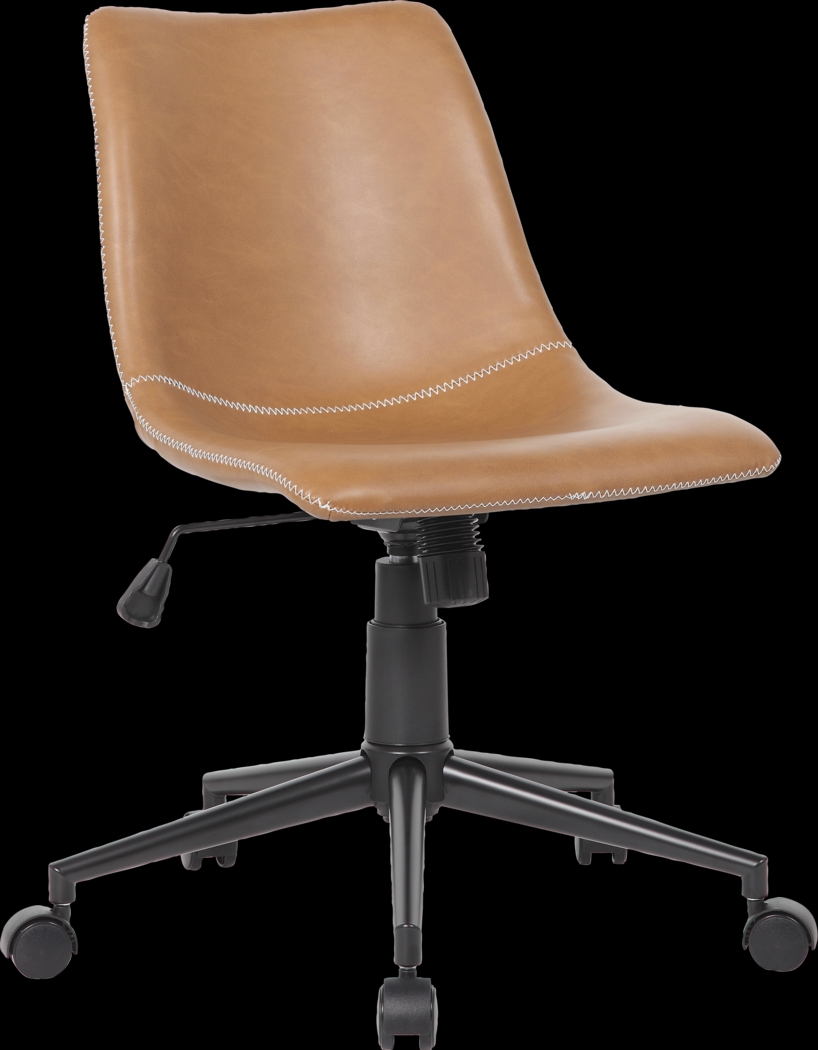 Kids Emerson Caramel Desk Chair - Thumbnail - Image 1