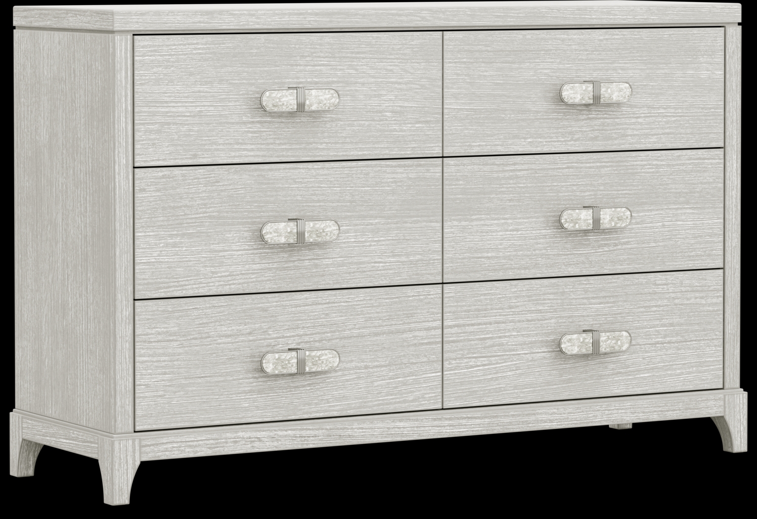 Kids Emilie Rose Wirebrush Gray Dresser - Thumbnail - Image 3