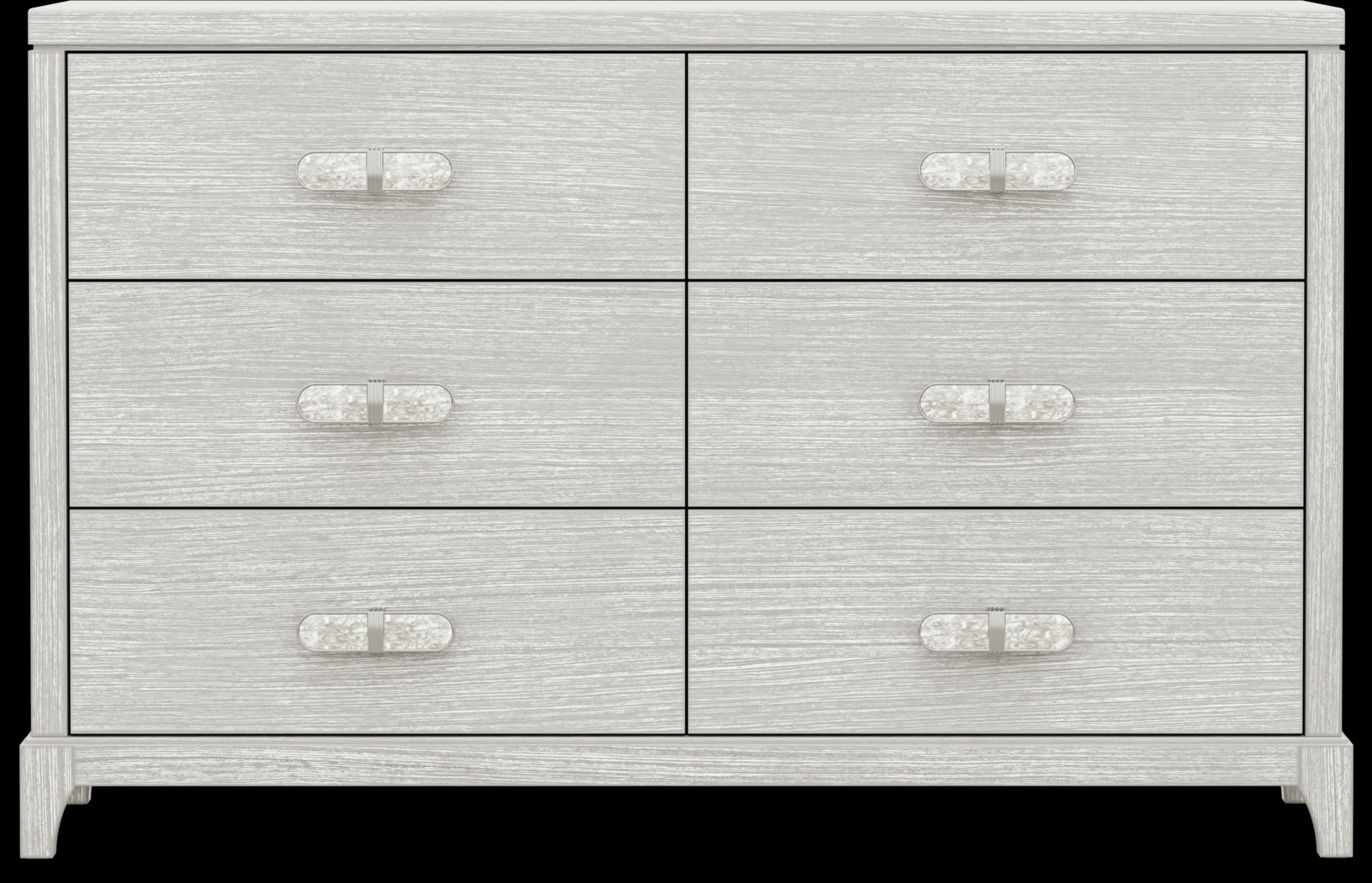 Kids Emilie Rose Wirebrush Gray Dresser - Thumbnail - Image 1