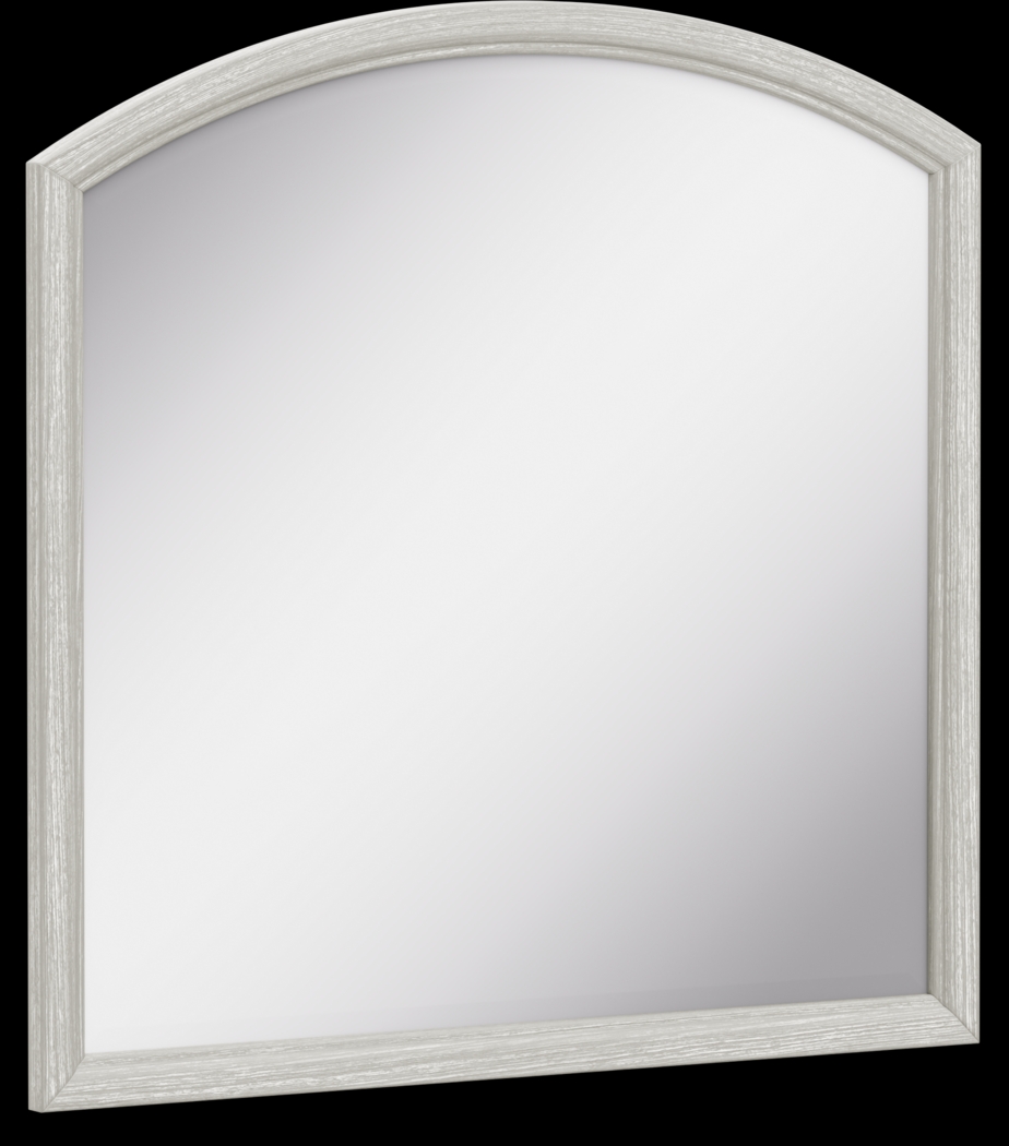 Kids Emilie Rose Wirebrush Gray Mirror - Thumbnail - Image 3