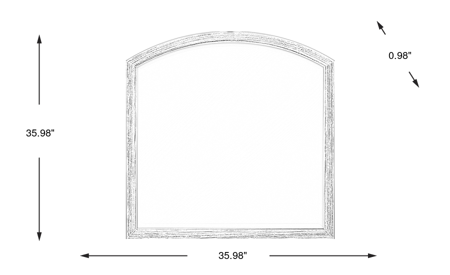 Dimension Image. Please refer to the Dimension Tab on this page for dimension details.