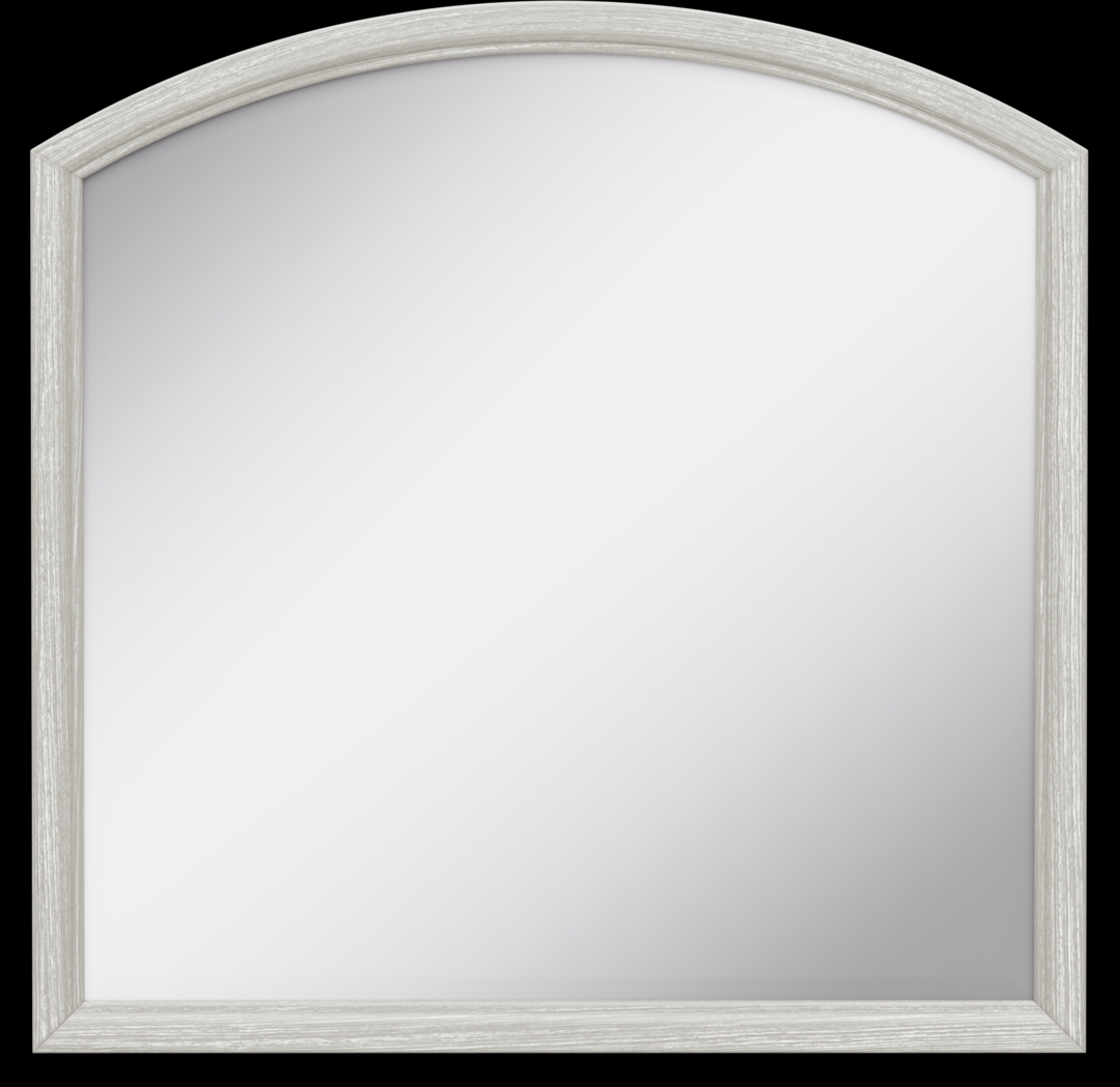 Kids Emilie Rose Wirebrush Gray Mirror - Thumbnail - Image 1