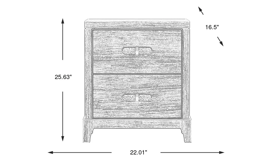 Dimension Image. Please refer to the Dimension Tab on this page for dimension details.