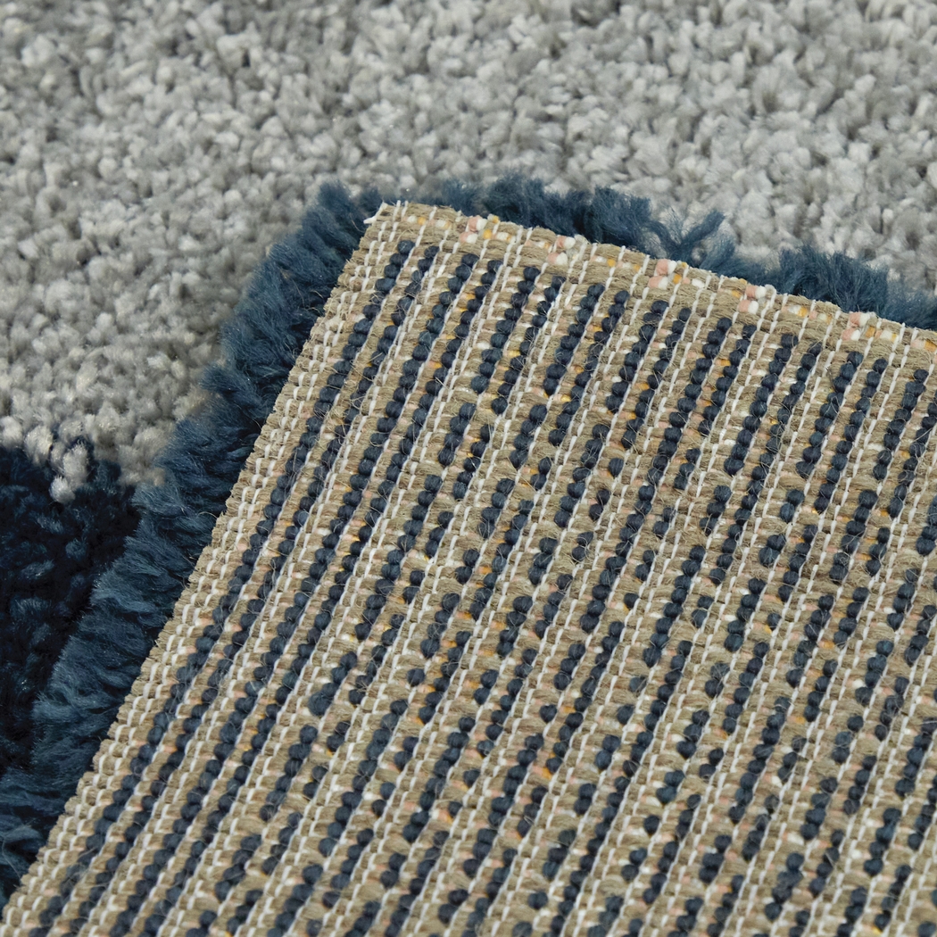 Kids End Of The Rainbow Navy 7'10 x 10' Rug - Thumbnail - Image 3