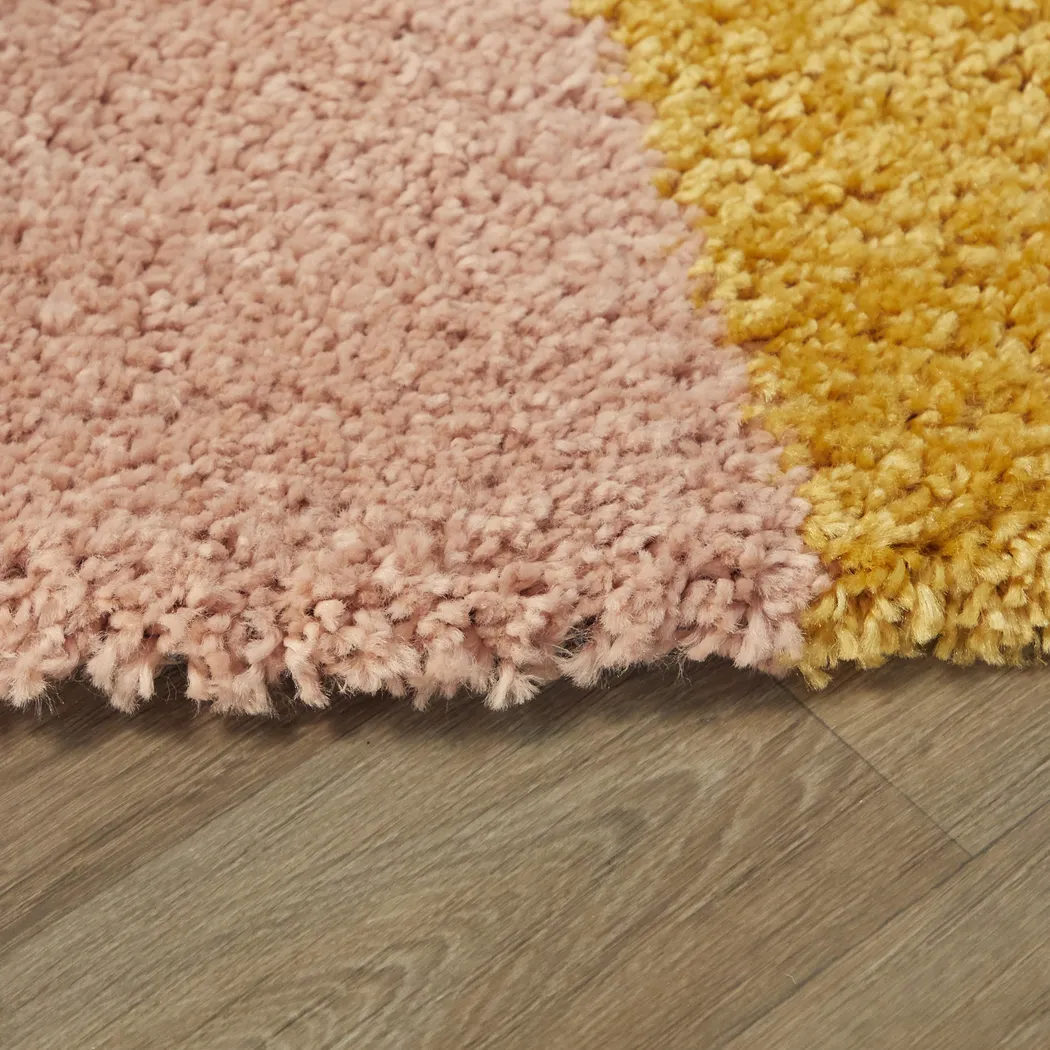 Kids End Of The Rainbow White 7'10 x 10' Rug - Thumbnail - Image 4