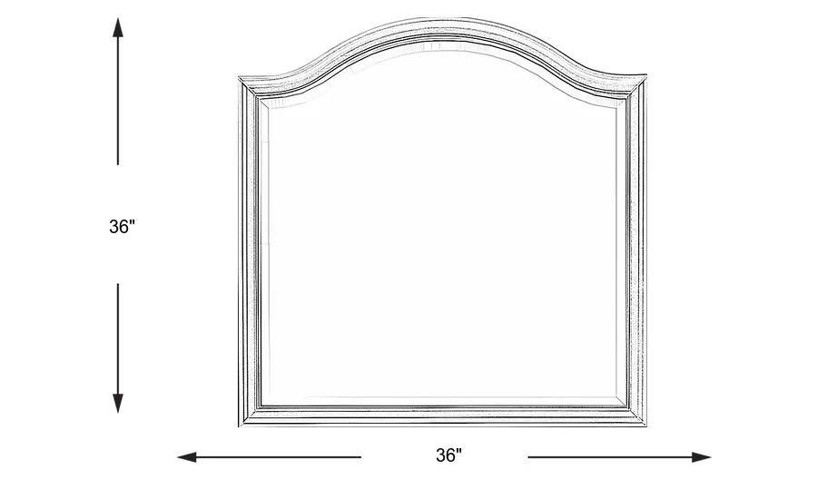 Dimension Image. Please refer to the Dimension Tab on this page for dimension details.
