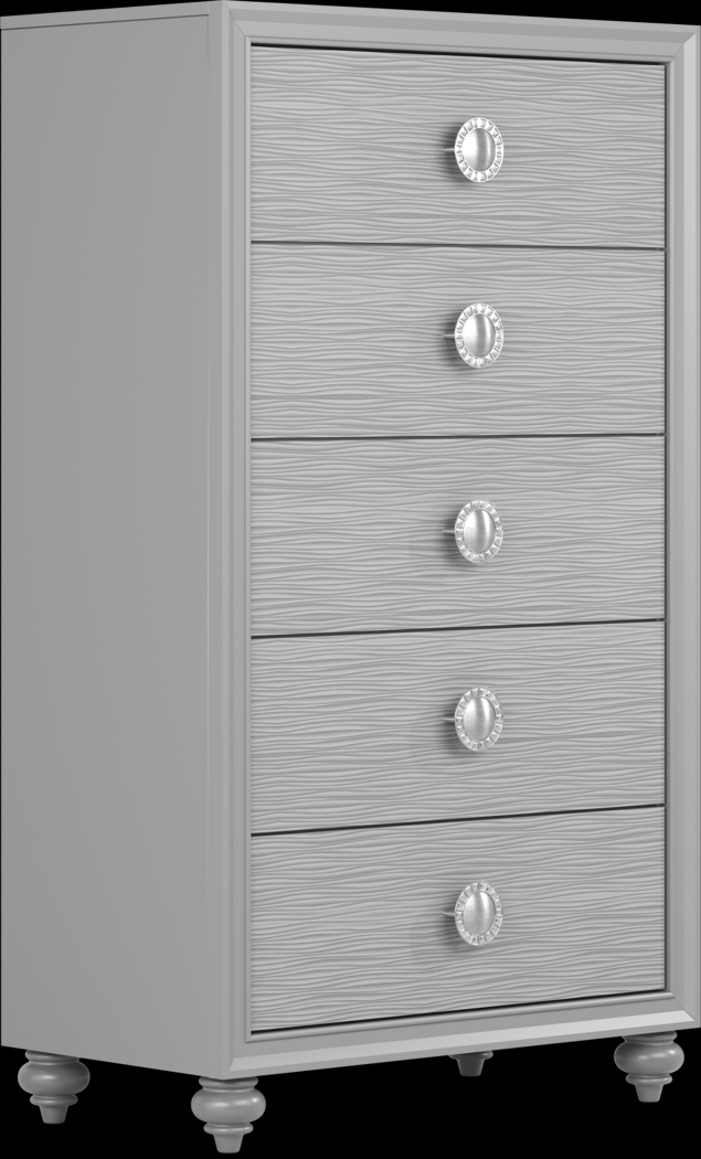 Kids Evangeline Silver Chest - Thumbnail - Image 2