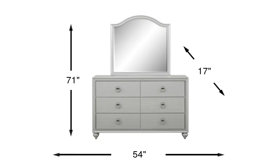 Dimension Image. Please refer to the Dimension Tab on this page for dimension details.