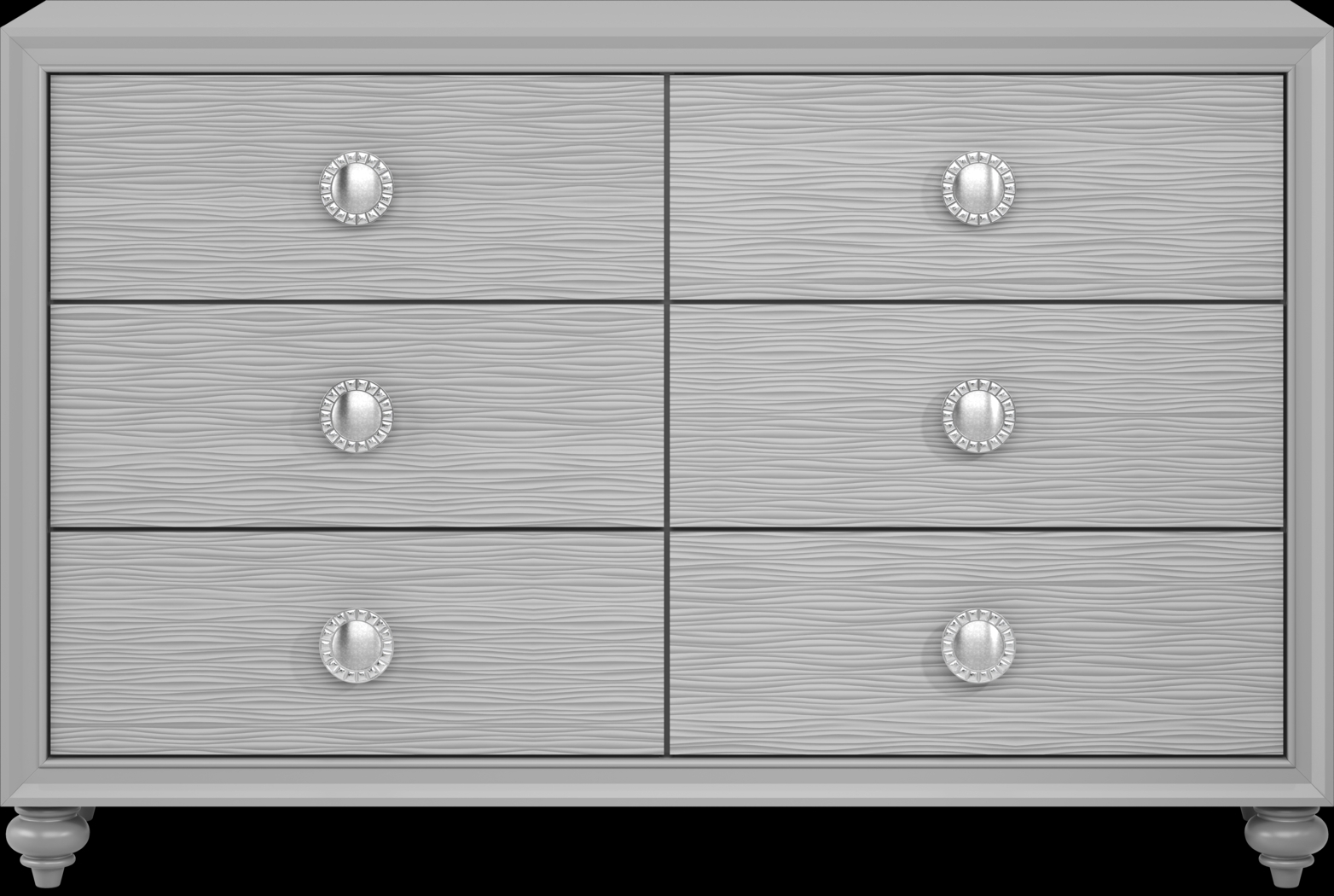 Kids Evangeline Silver Dresser - Thumbnail - Image 1