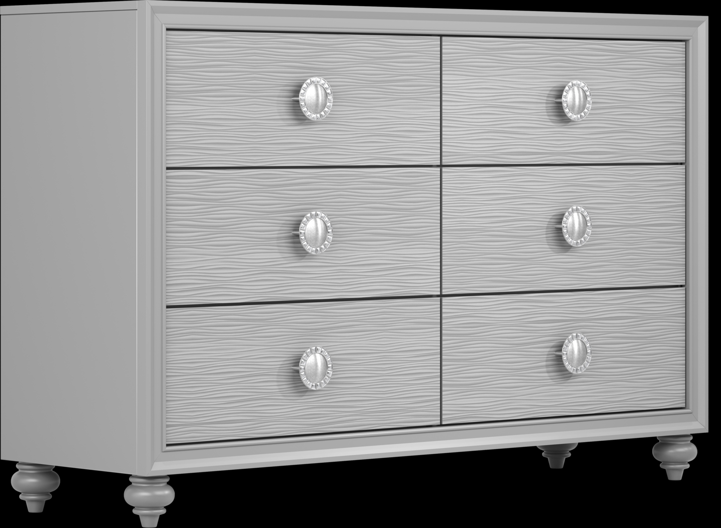 Kids Evangeline Silver Dresser - Thumbnail - Image 2