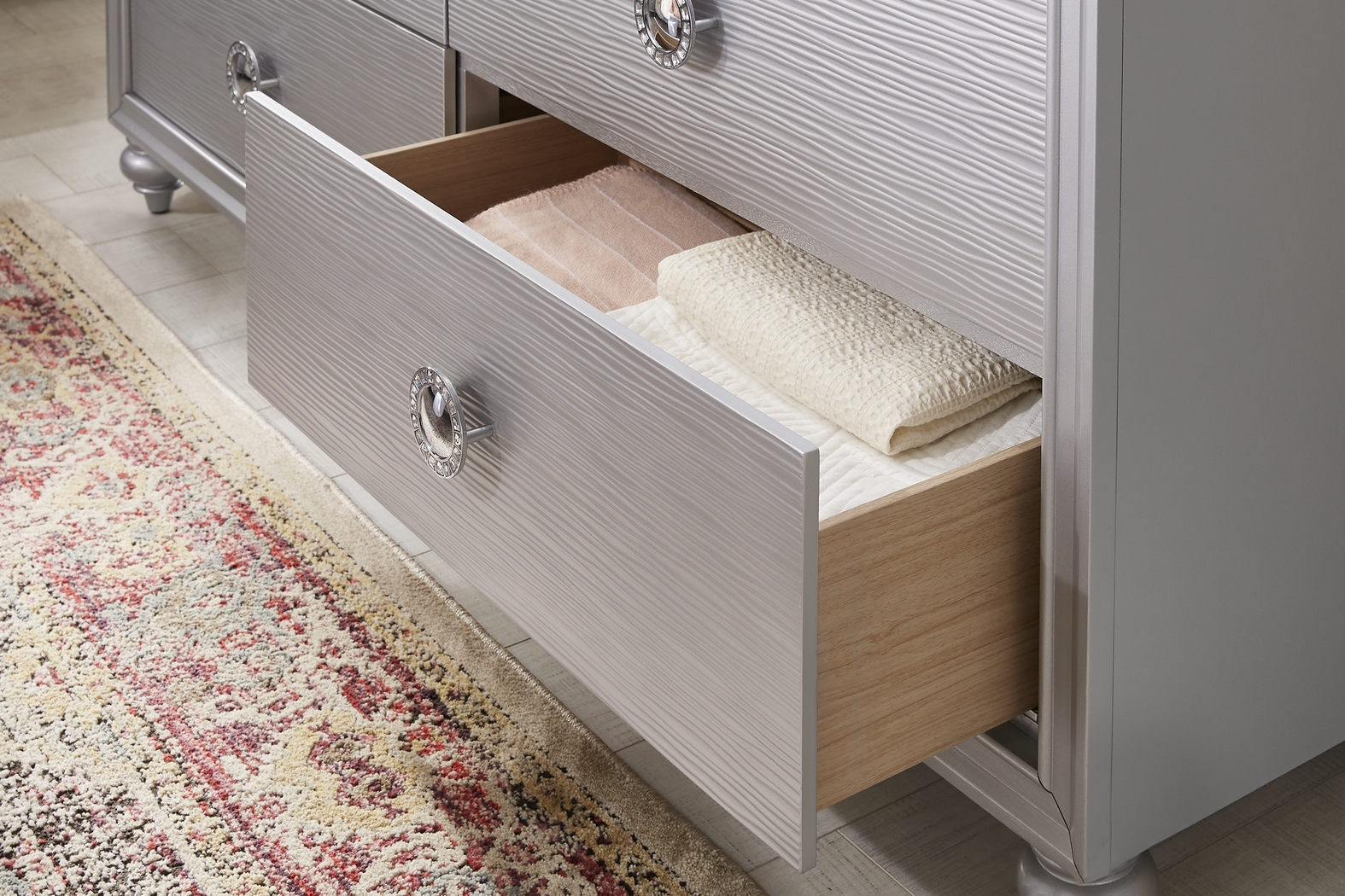 Kids Evangeline Silver Dresser - Thumbnail - Image 4